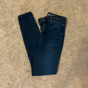 American eagle sky high rise jegging